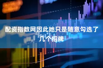 配资指数网因此她只是随意勾选了几个招牌